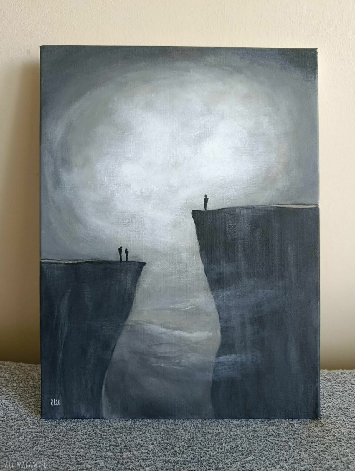 Razem, a jednak osobno - obraz akrylowy na płótnie 40 x 30 cm