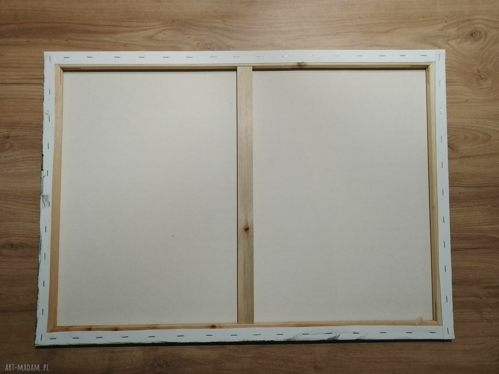 Ręcznie malowany obraz pejzaż „Za górami, za lasami” 50x70 cm