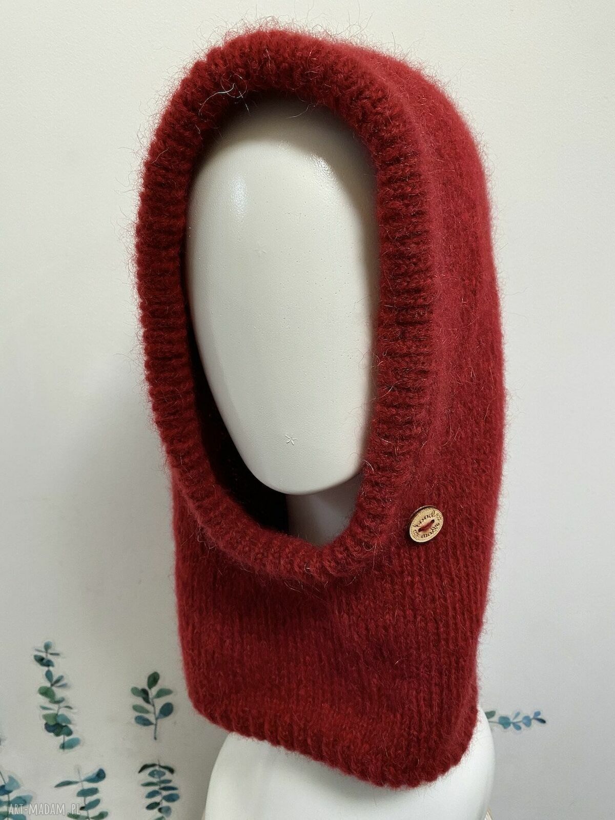 Podgląd projektu czapki handmade na zamówienie