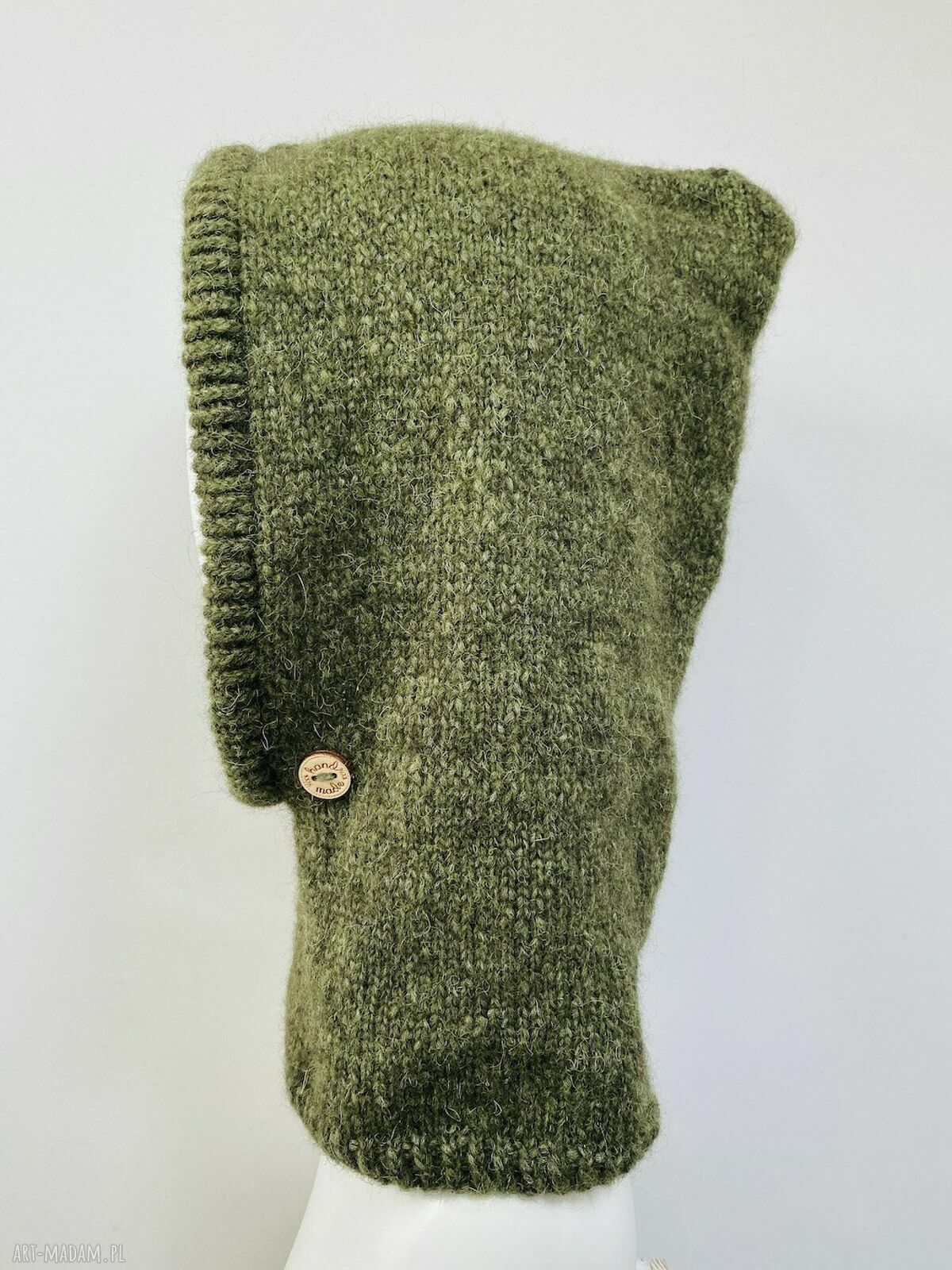 Ręcznie robiona czapka damska handmade
