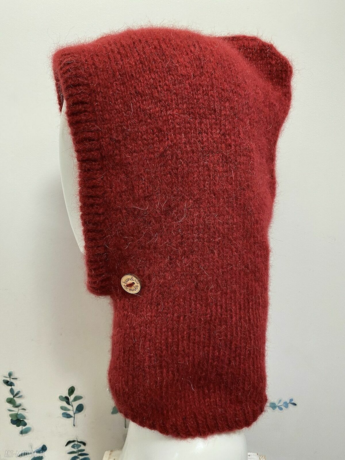 Podgląd projektu czapki handmade na zamówienie