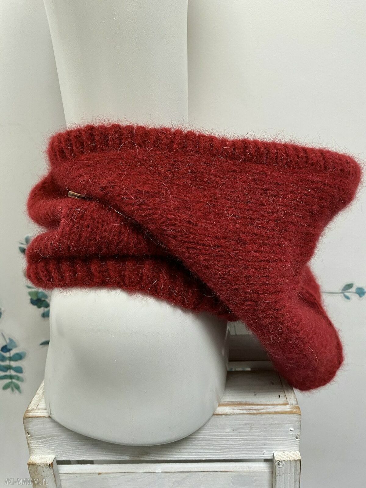 Podgląd projektu czapki handmade na zamówienie