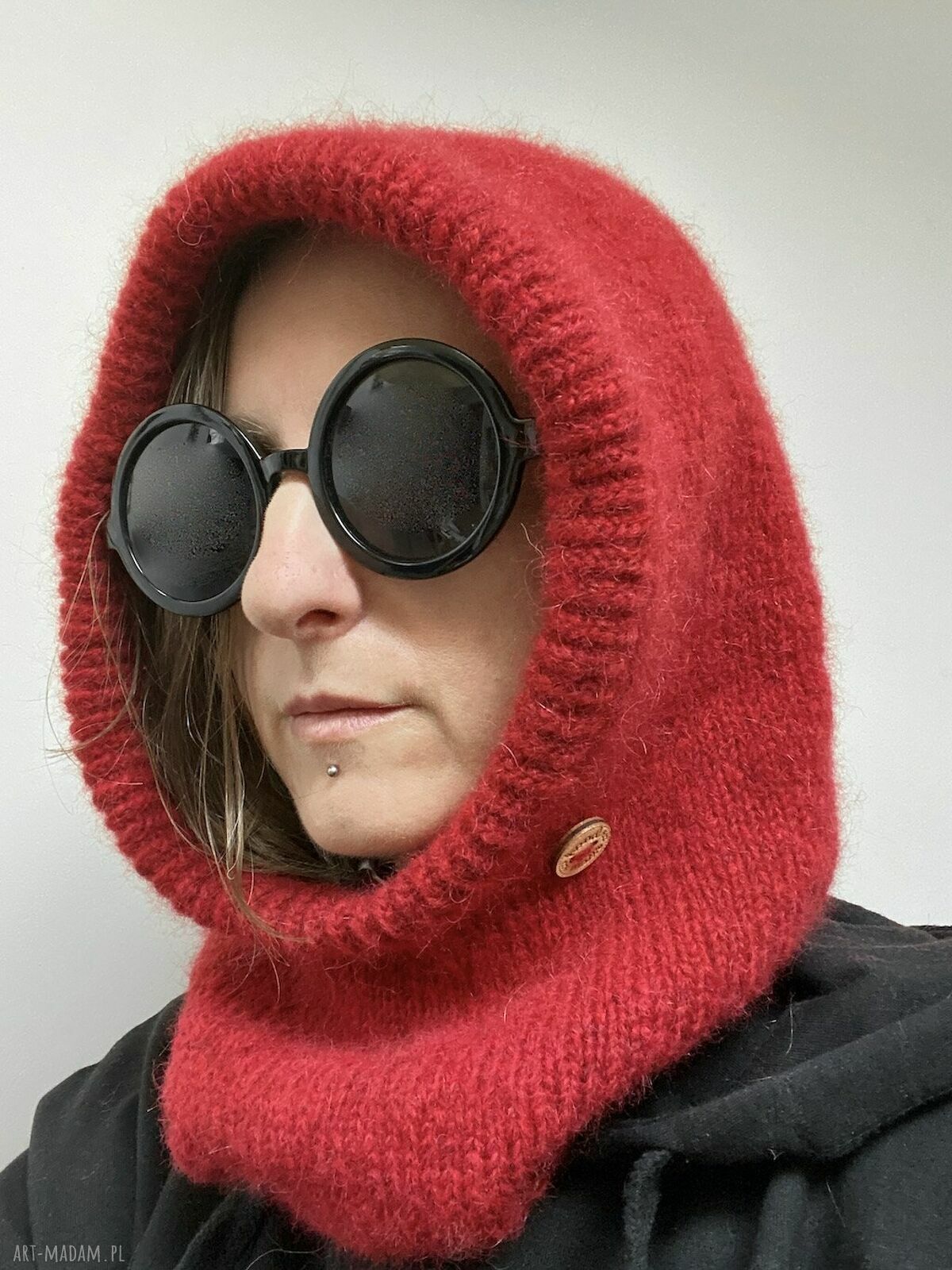 Podgląd projektu czapki handmade na zamówienie