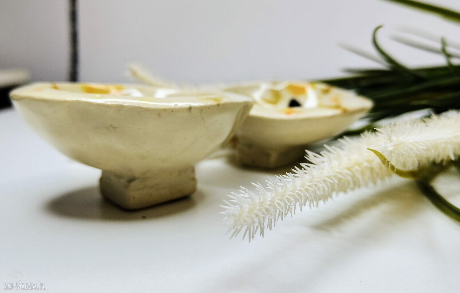 Ręcznie robione japońskie czarki i miseczki z ceramiki unikatowe handmade