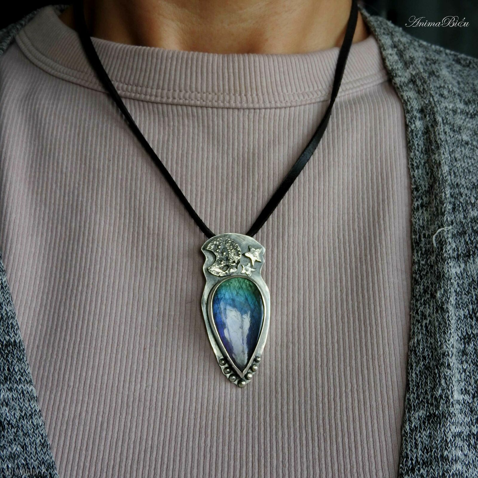 Ręcznie robiony wisiorek handmade