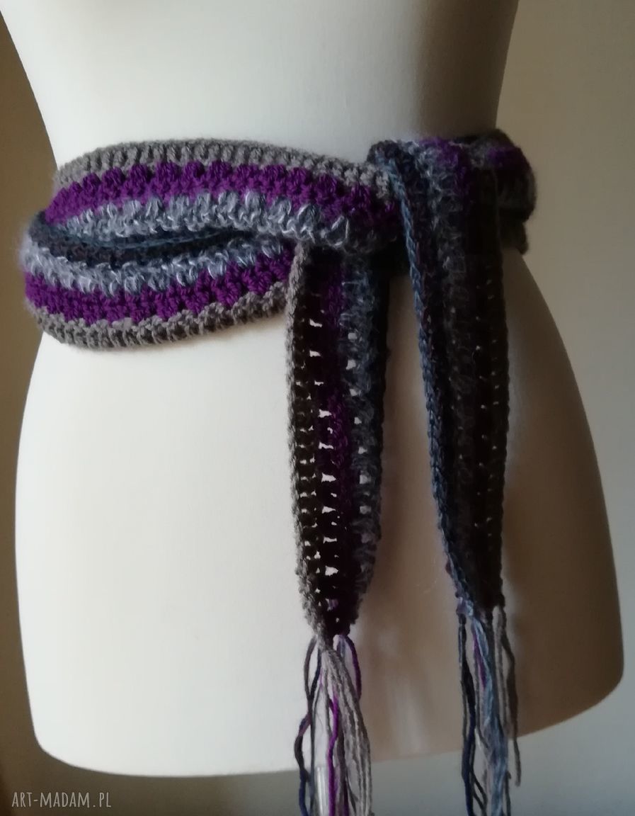 Ręcznie szydełkiem Hippie look pasek boho