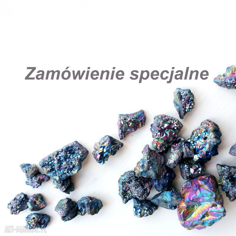 Srebrny regulowany pierścionek z ammolitem - retro kwiat