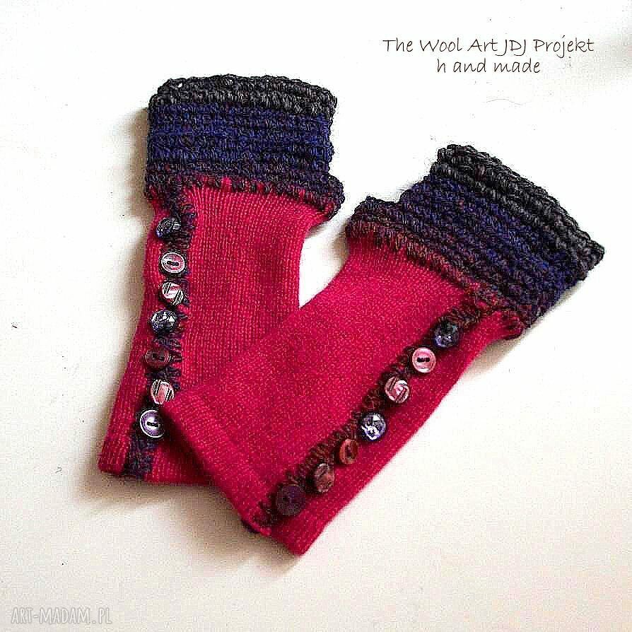 rękawiczki mitenki Handmade