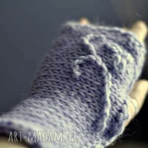 rękawiczki mitenki the wool art