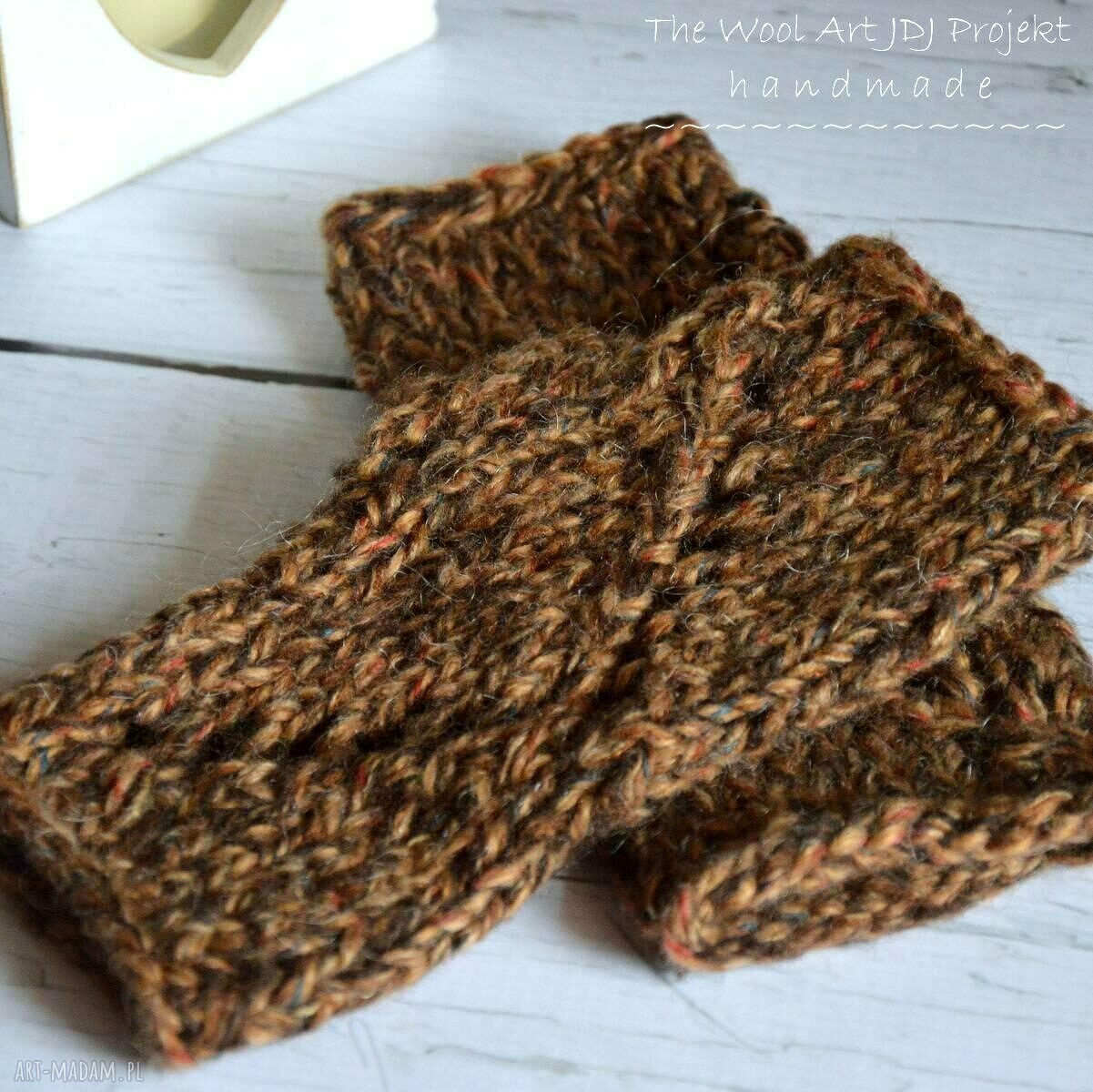 rękawiczki: rękawiczki mitenki ręcznie robione