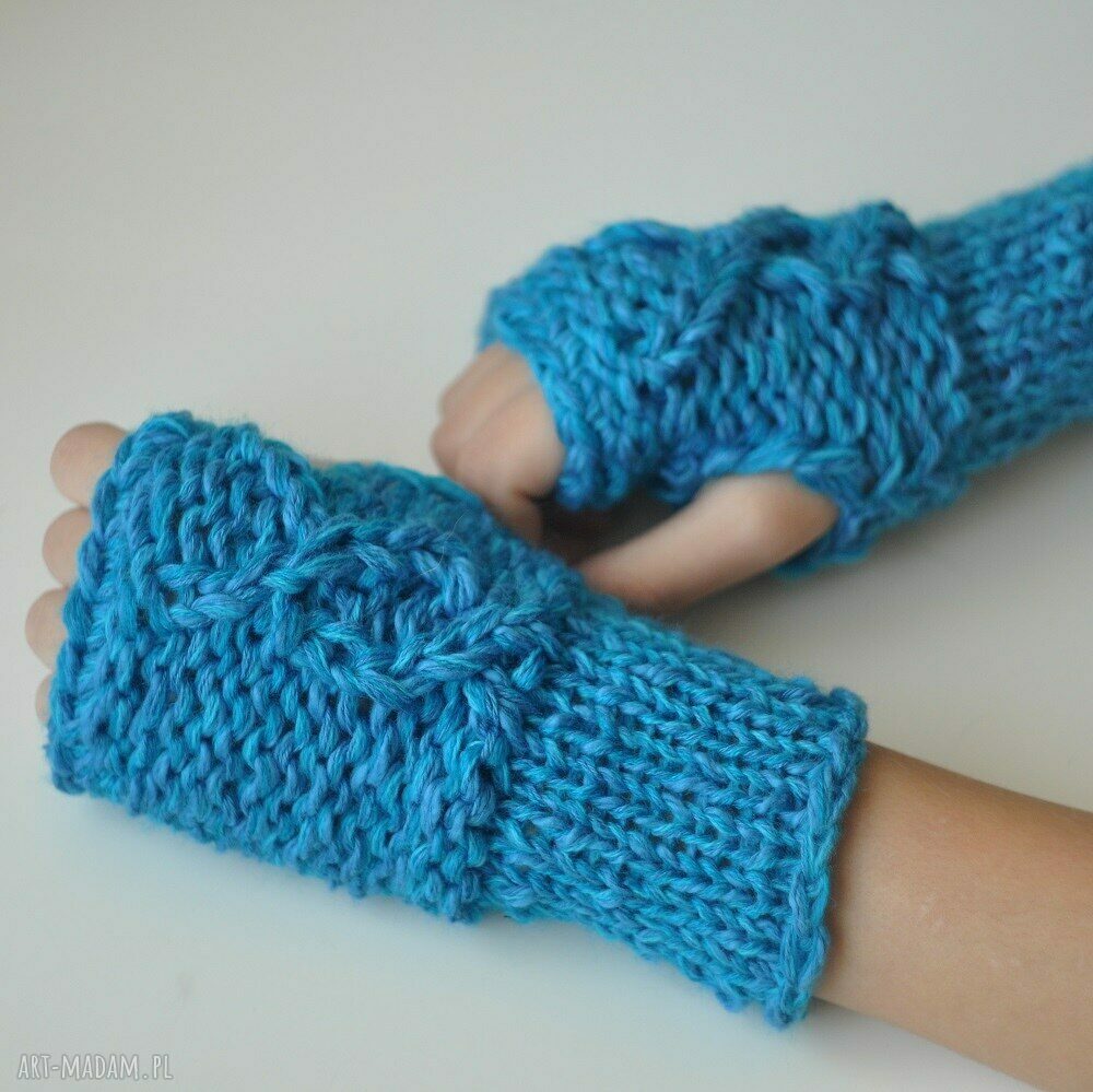 rękawiczki: rękawiczki mitenki Ręcznie robione