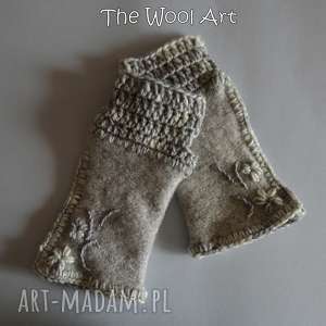 the wool art rękawiczki mitenki