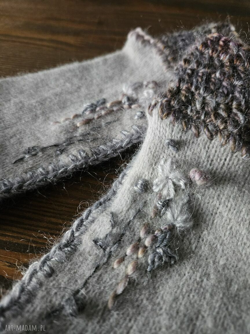 rękawiczki: Rękawiczki mitenki HandMade