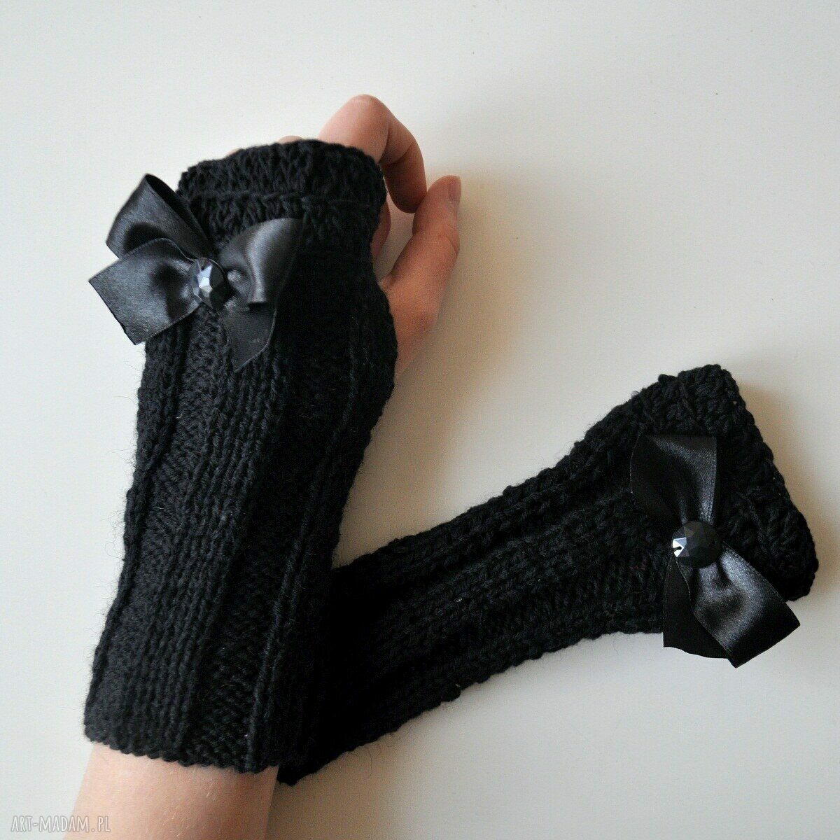 Rękawiczki zamówienie dla pani agnieszki mitenki niezwykle