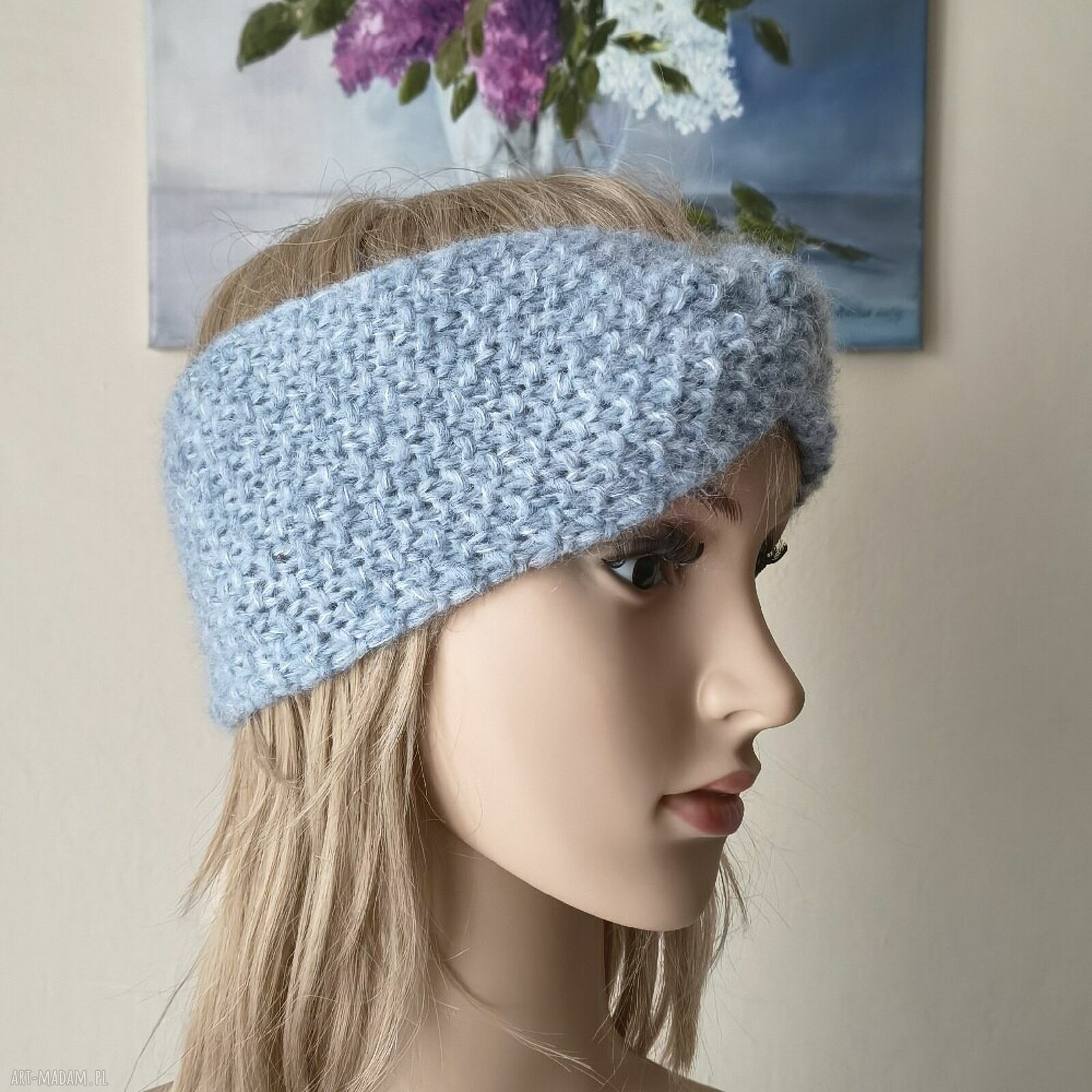 Rezerwacja dla Pani Anny Sz - niebieskie dodatki handmade w zamówieniu specjalnym