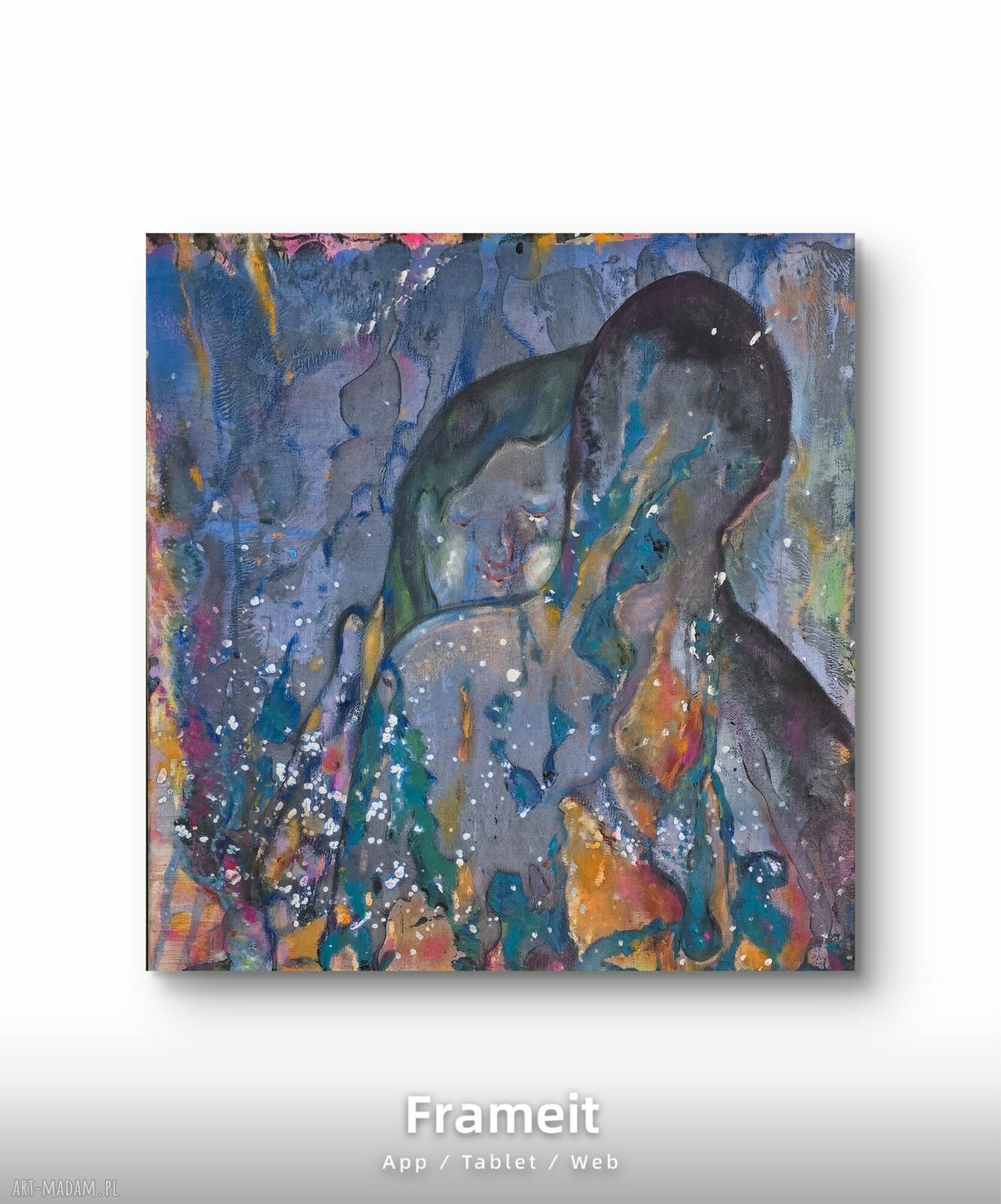 Romans - obraz akrylowy “ludzie i miłość” 50x50