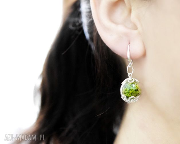 kolczyki: Wiosna ♥ Kolczyki Część natury Ręcznie wykonane