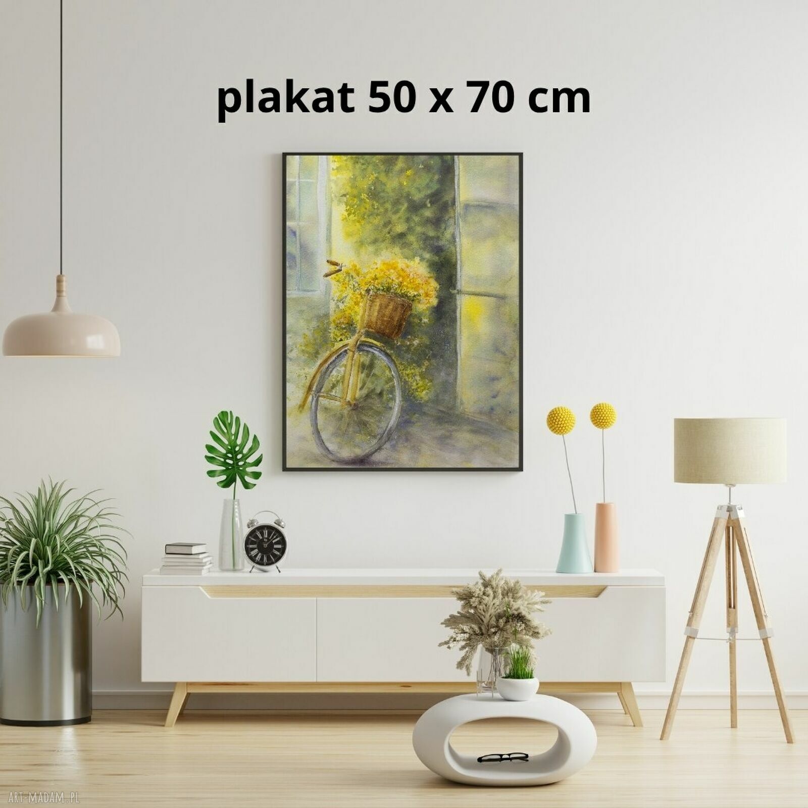 Plakat na ścianę - autorska grafika do wnętrza