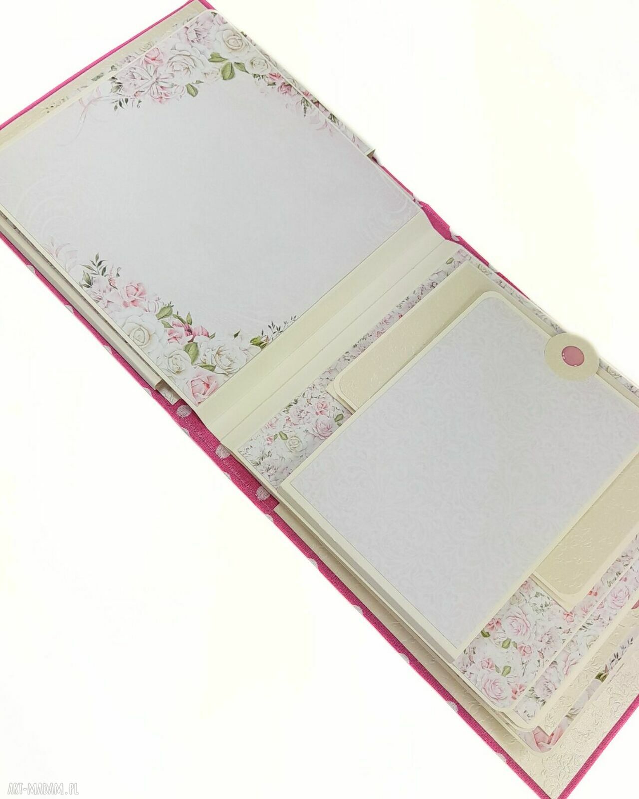 Album Różany na zdjęcia 9x13 cm - prezent dla romantyczki