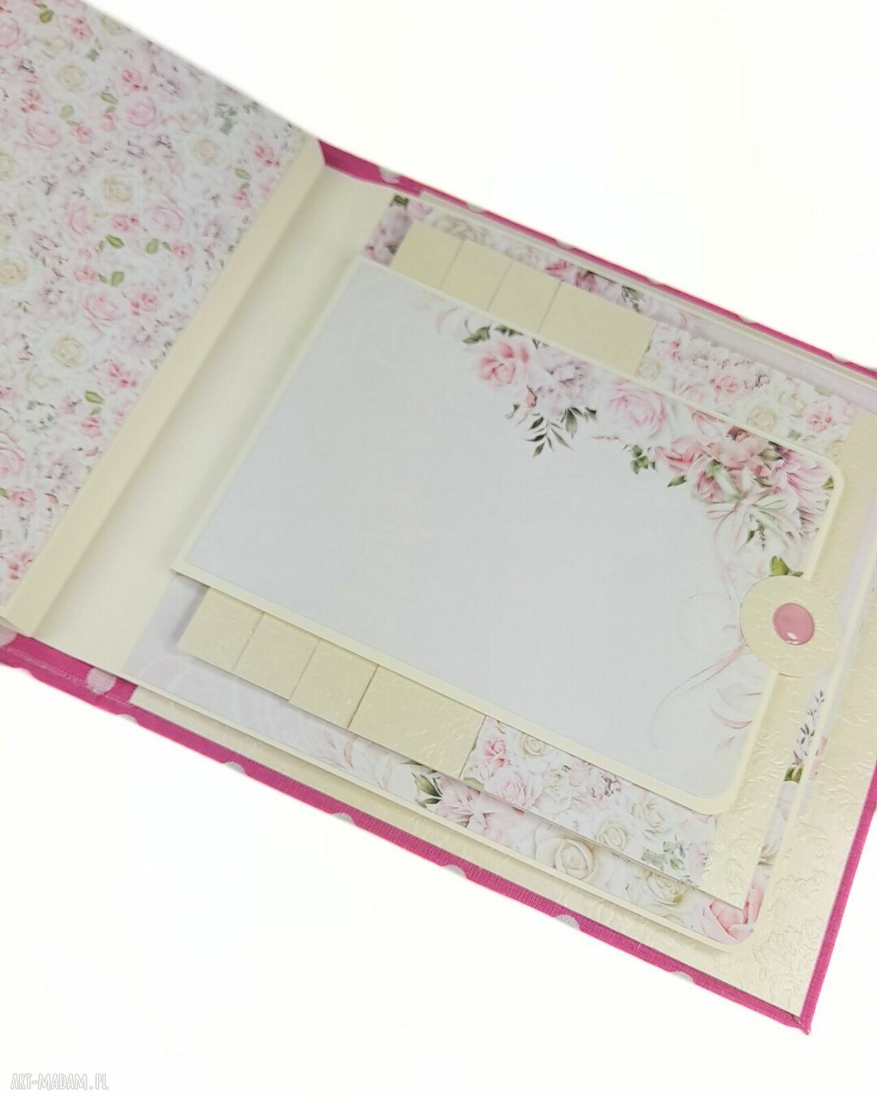 Album Różany na zdjęcia 9x13 cm - prezent dla romantyczki