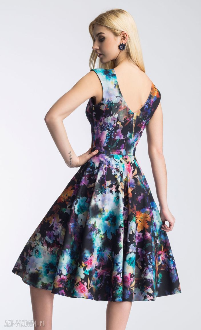 Sukienka SCARLETT Midi Azalia ręcznie robione