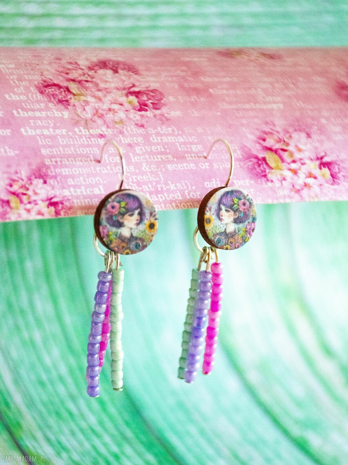 Kolczyki Rozważna czy romantyczna - boho handmade dla Ciebie