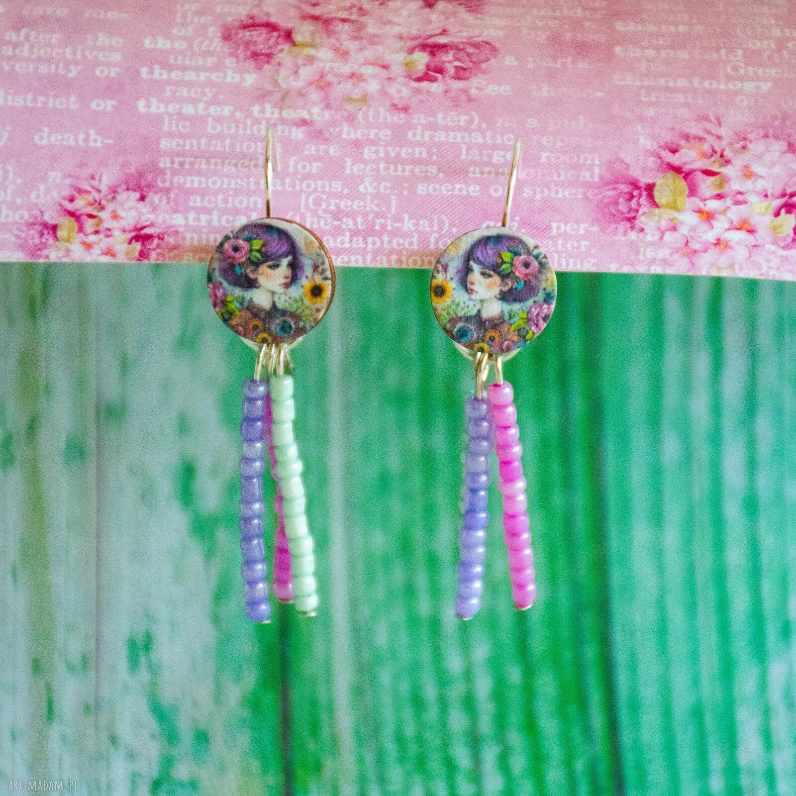 Kolczyki Rozważna czy romantyczna - boho handmade dla Ciebie