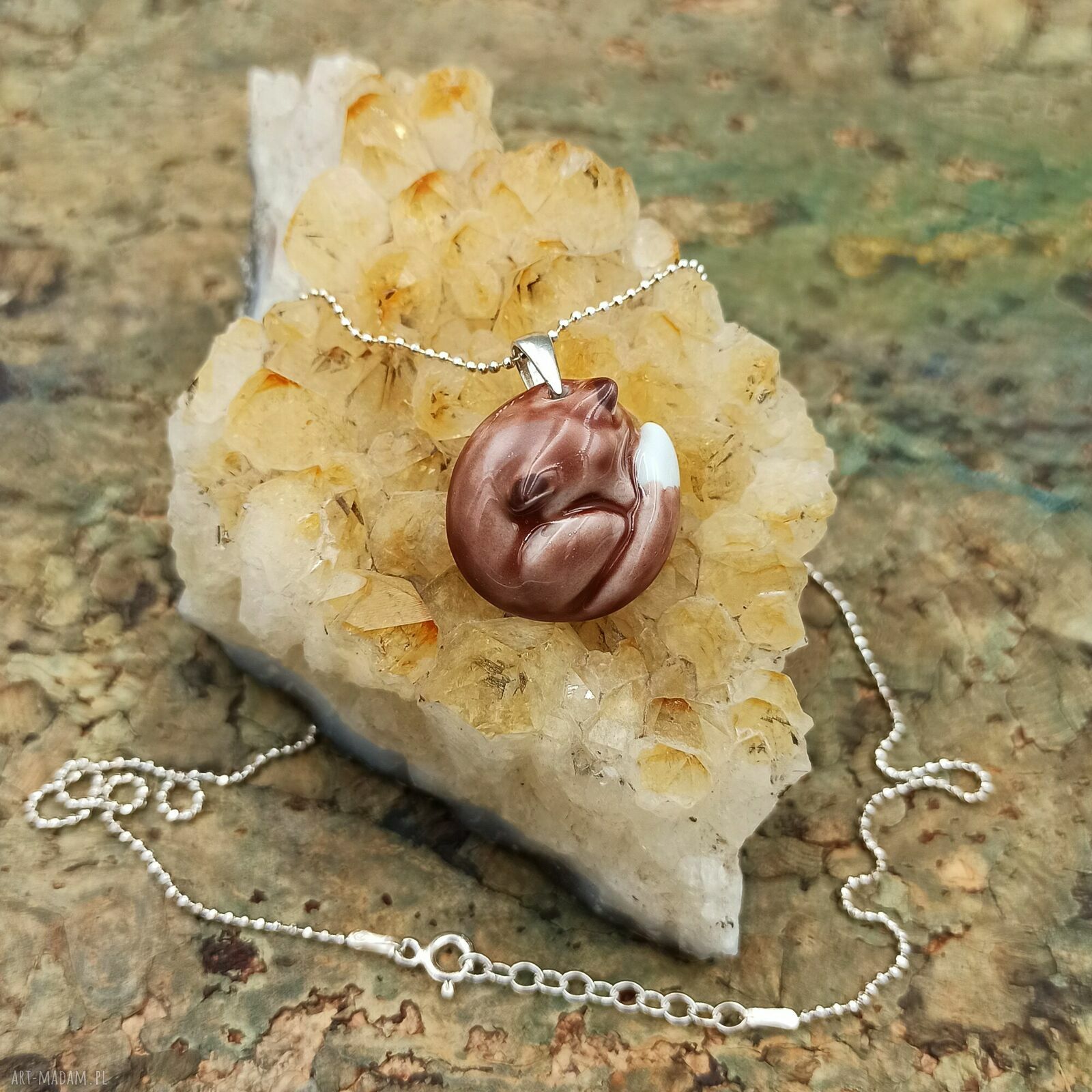 Oryginalny wisiorek handmade dla niej