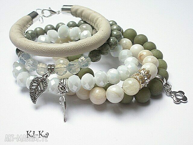 KHAKI AND ECRU SET /07 2014/ Ręczne wykonanie