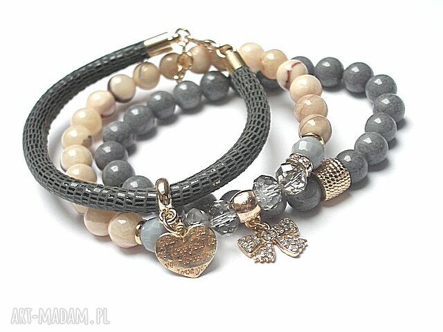 Nude and grey vol. 42 /25.02.17/ set Handmade