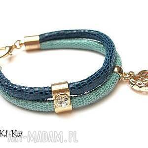 strap - blue double 27 03 15 ki ka pracownia - turkusowe