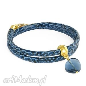 mandala wildness - denim snake