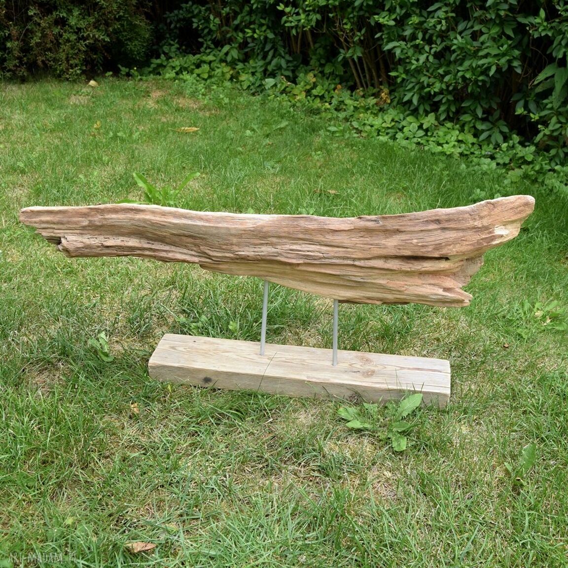 Rzeźba dekoracja ze starego drewna - loft wabi-sabi (unikat) /10/