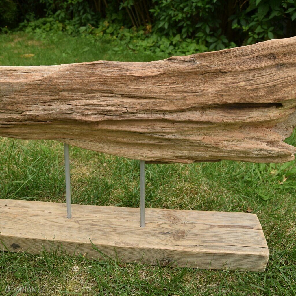 Rzeźba dekoracja ze starego drewna - loft wabi-sabi (unikat) /10/