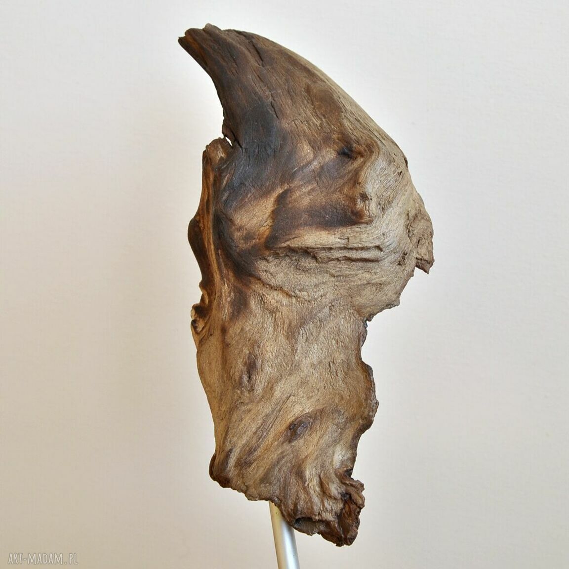 Rzeźba - dekoracja ze starego drewna (unikat) 34 cm