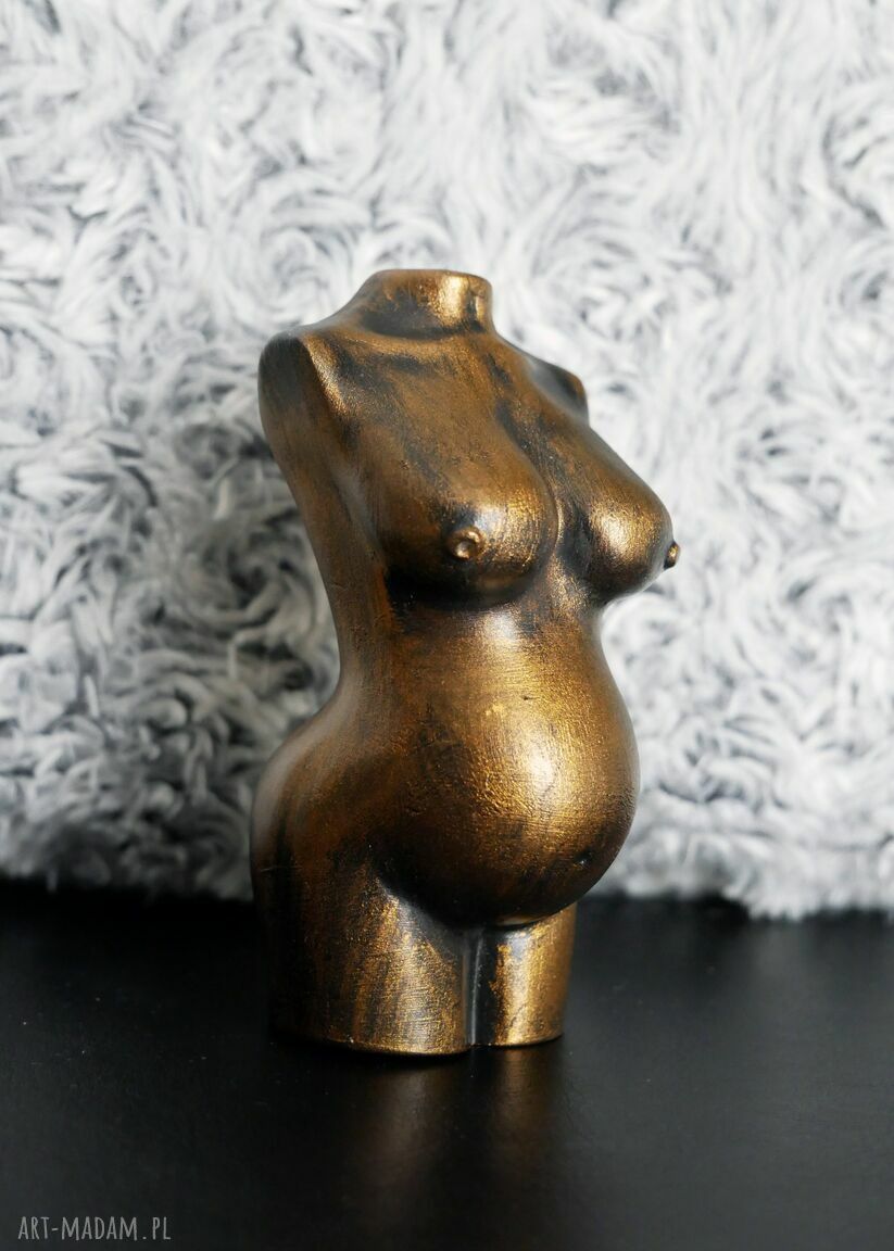 Rzeźba kobieta w ciąży - wys. 9 cm