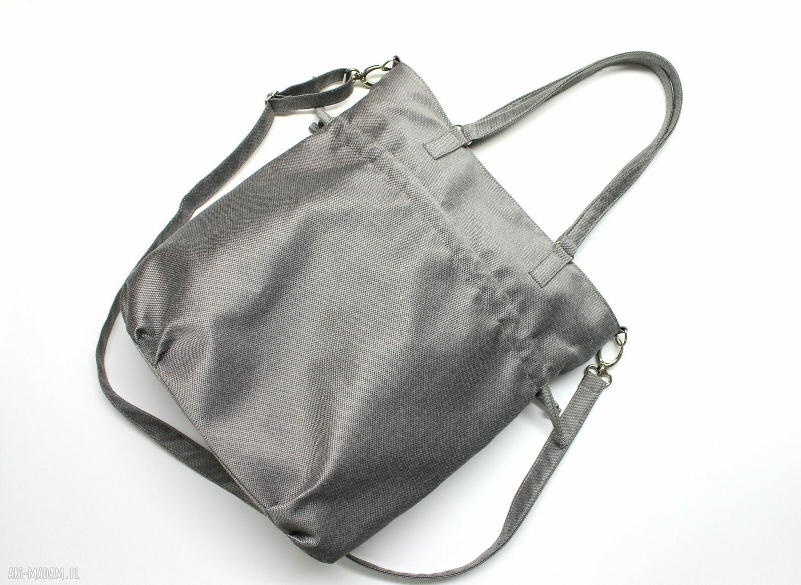 HOBO SACK - SAKIEWKA - tkanina szara