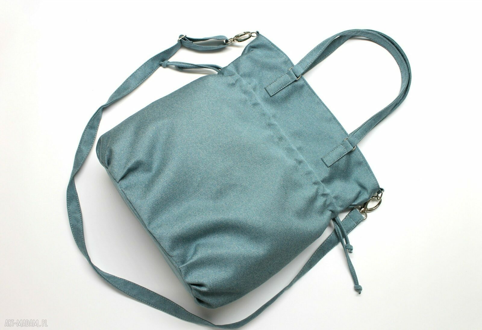 HOBO SACK - SAKIEWKA - tkanina niebieska