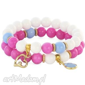 sada 2 - lavender white & pink