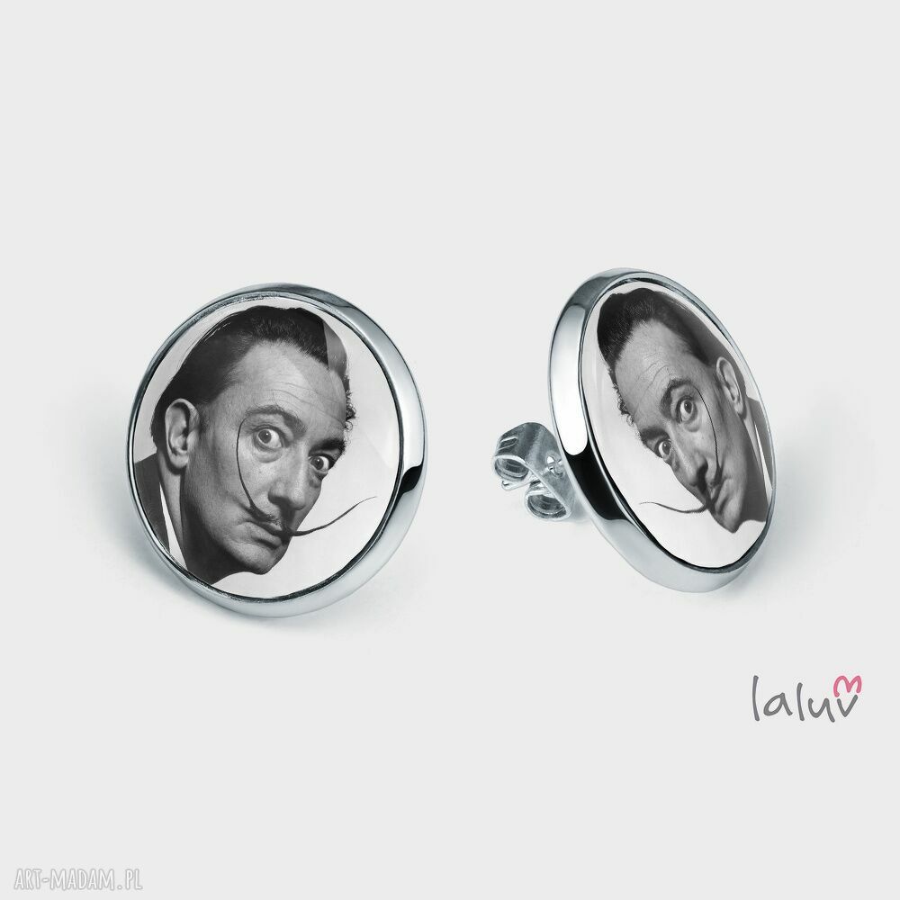 Kolczyki sztyfty DALI - Salvador Dali w stylu surrealizmu