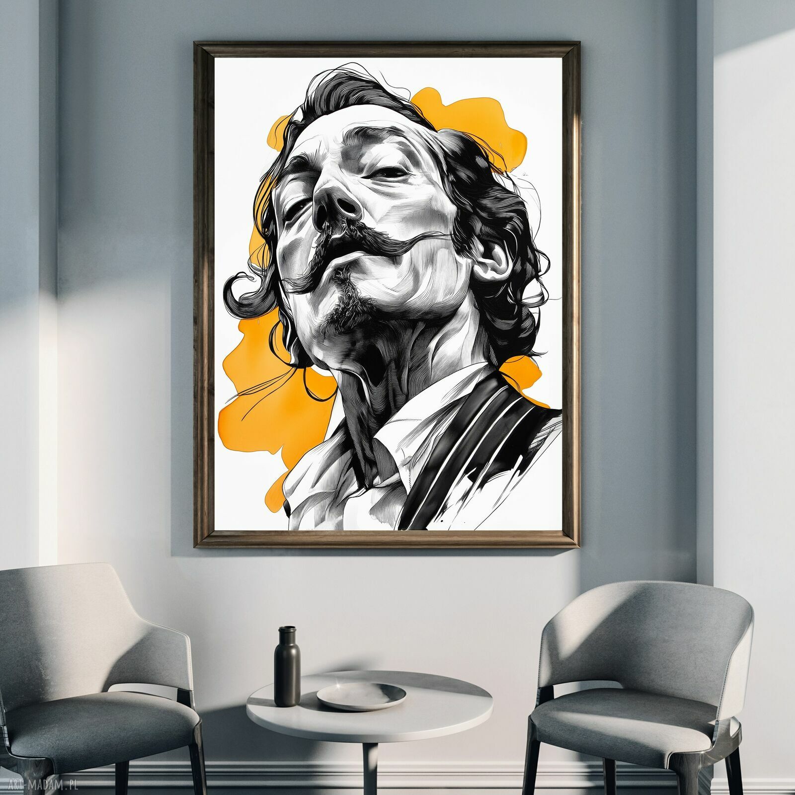 Salvadore - plakat portretowy na A3