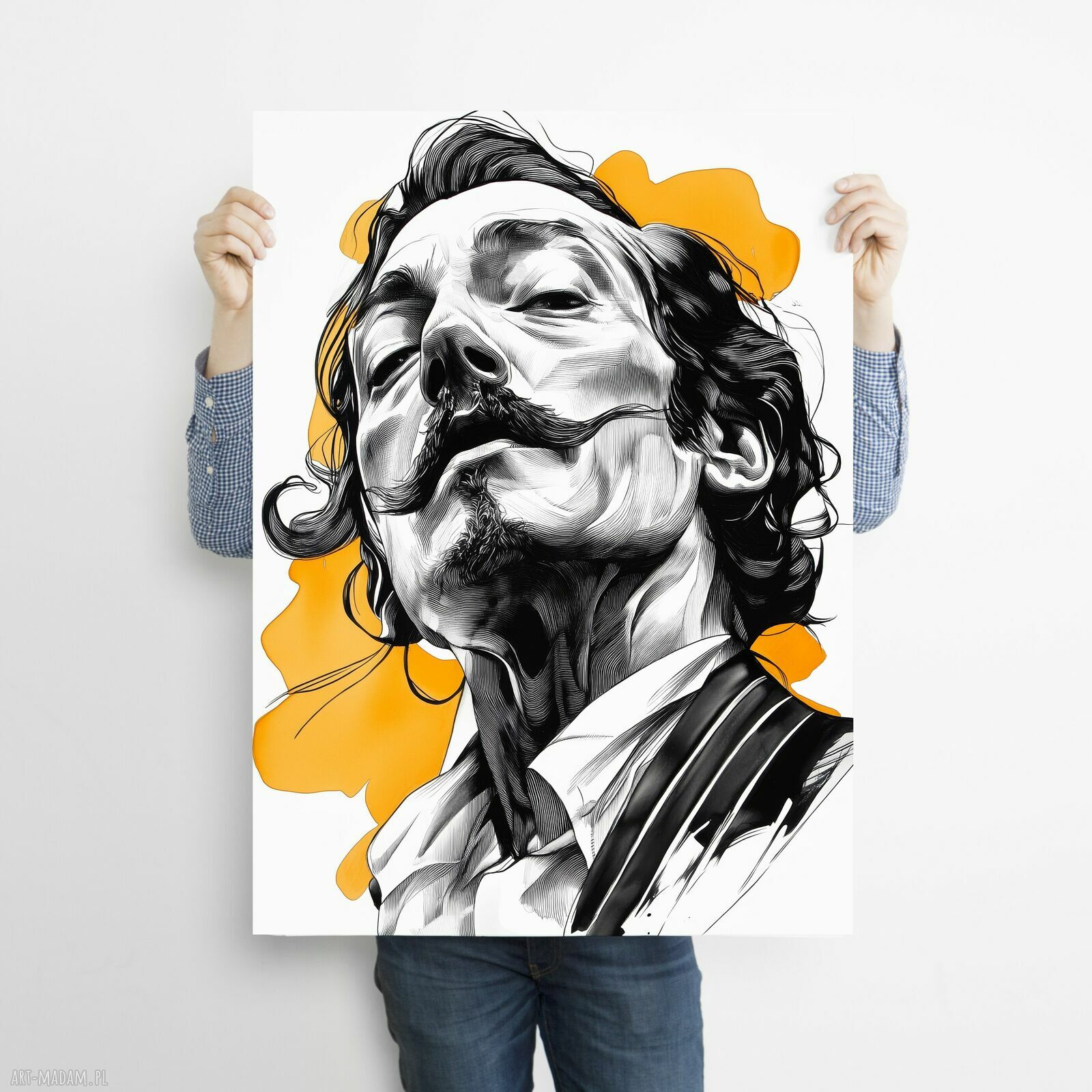 Salvadore - plakat portretowy na A3