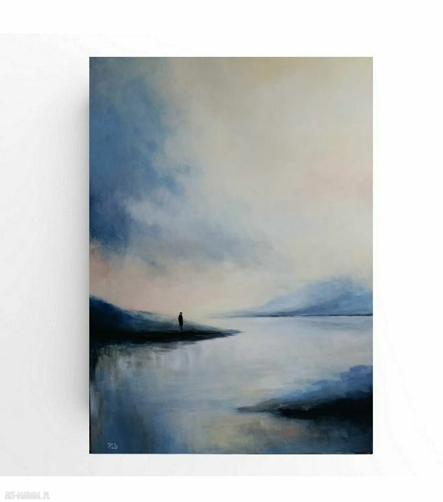 Samotność - obraz akrylowy na płótnie 70 x 50 cm