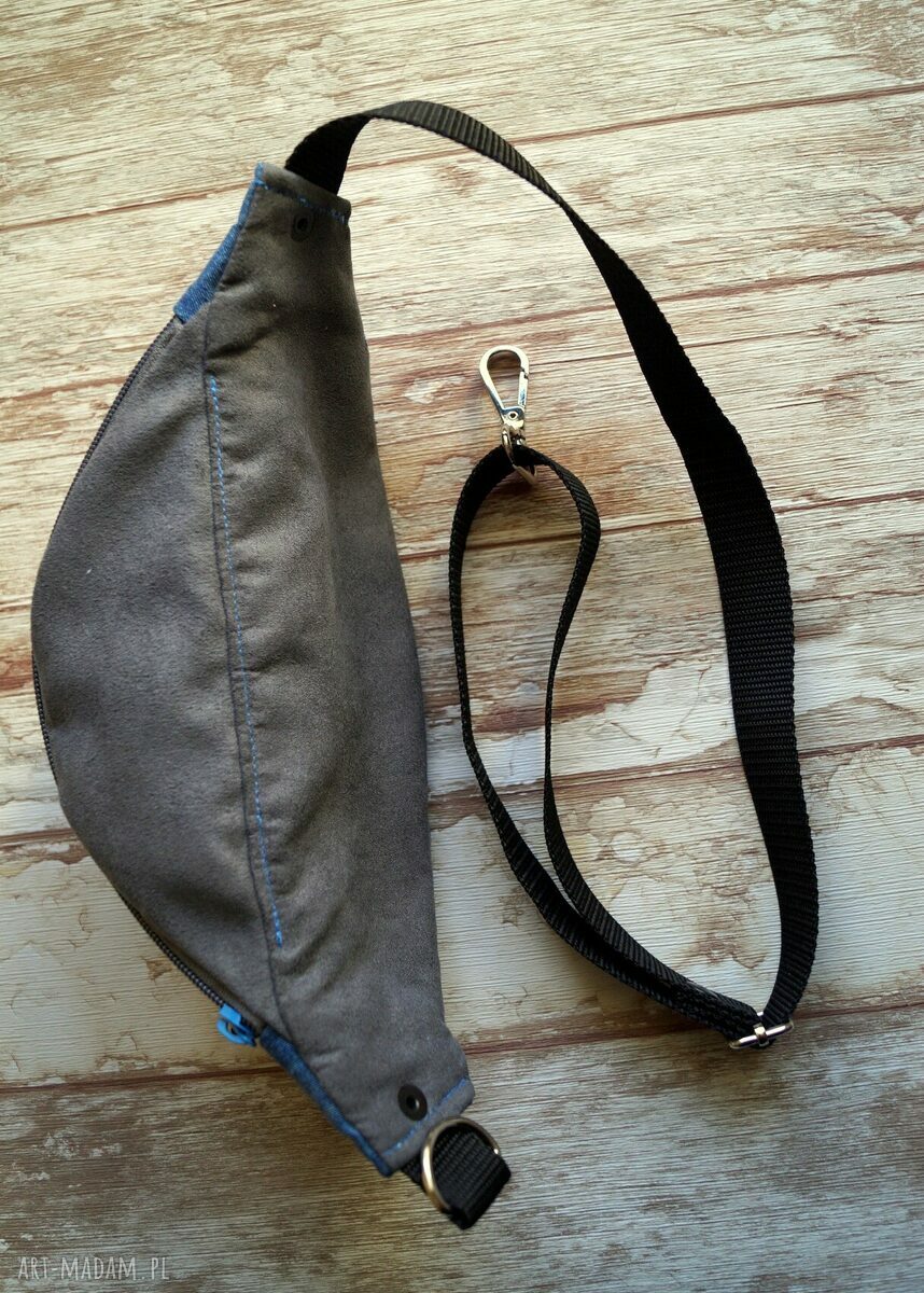 Saszetka nerka handmade w stylu łowickim