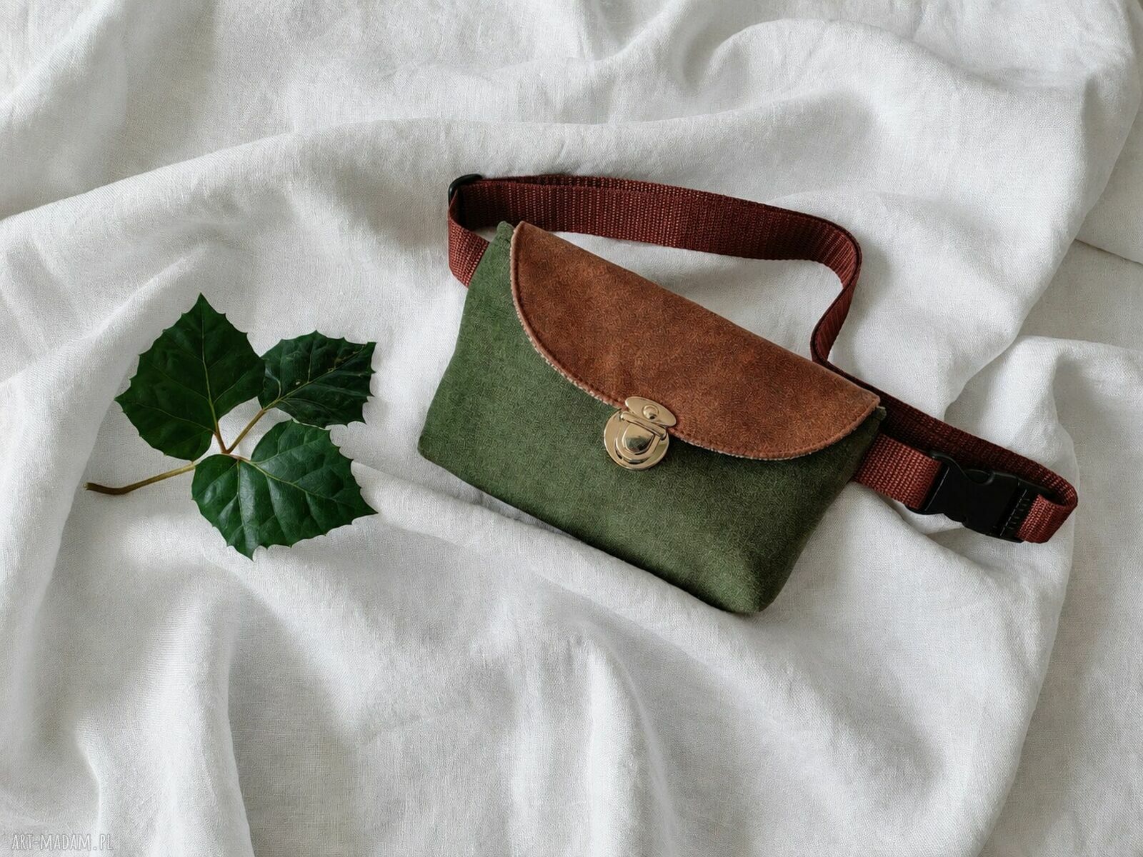 Nerka na rower - saszetka torebka handmade dla kobiet