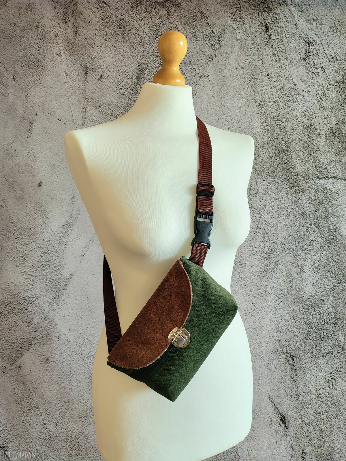 Nerka na rower - saszetka torebka handmade dla kobiet