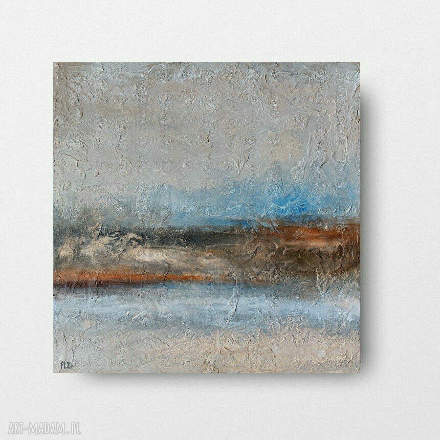 Ścieżki Wspomnień - obraz akrylowy 60x60 cm do salonu, kwadrat bez ramy