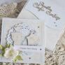 turkusowe scrapbooking kartki chrzest święty na - z białą szatką