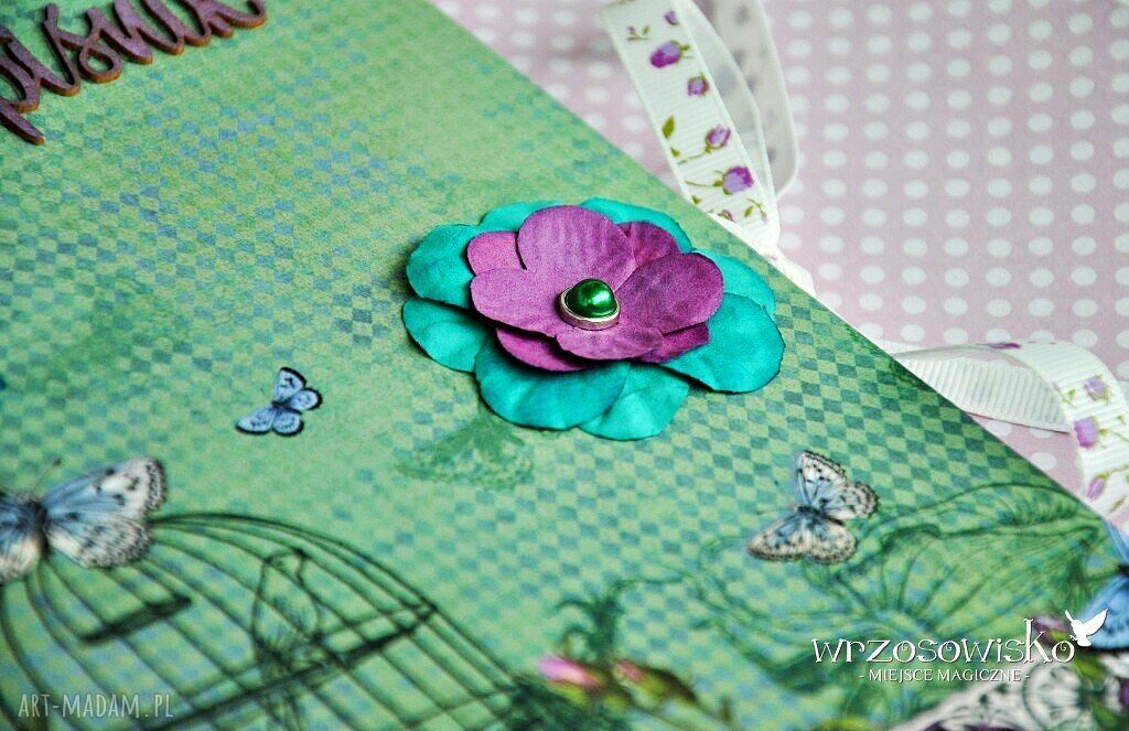 Romantyczny przepiśnik hand made