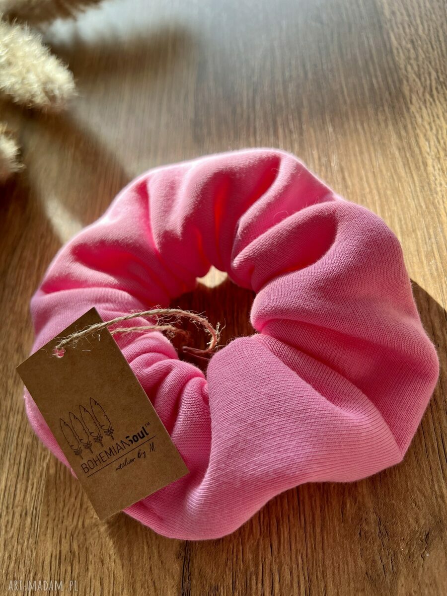 Scrunchie Zero Waste / candy pink